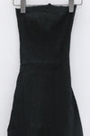 Marc le bihan belted tube top dress 21938-E21 BLACK